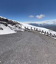 Cotopaxi Volcan road Cotopaxi Volcan road